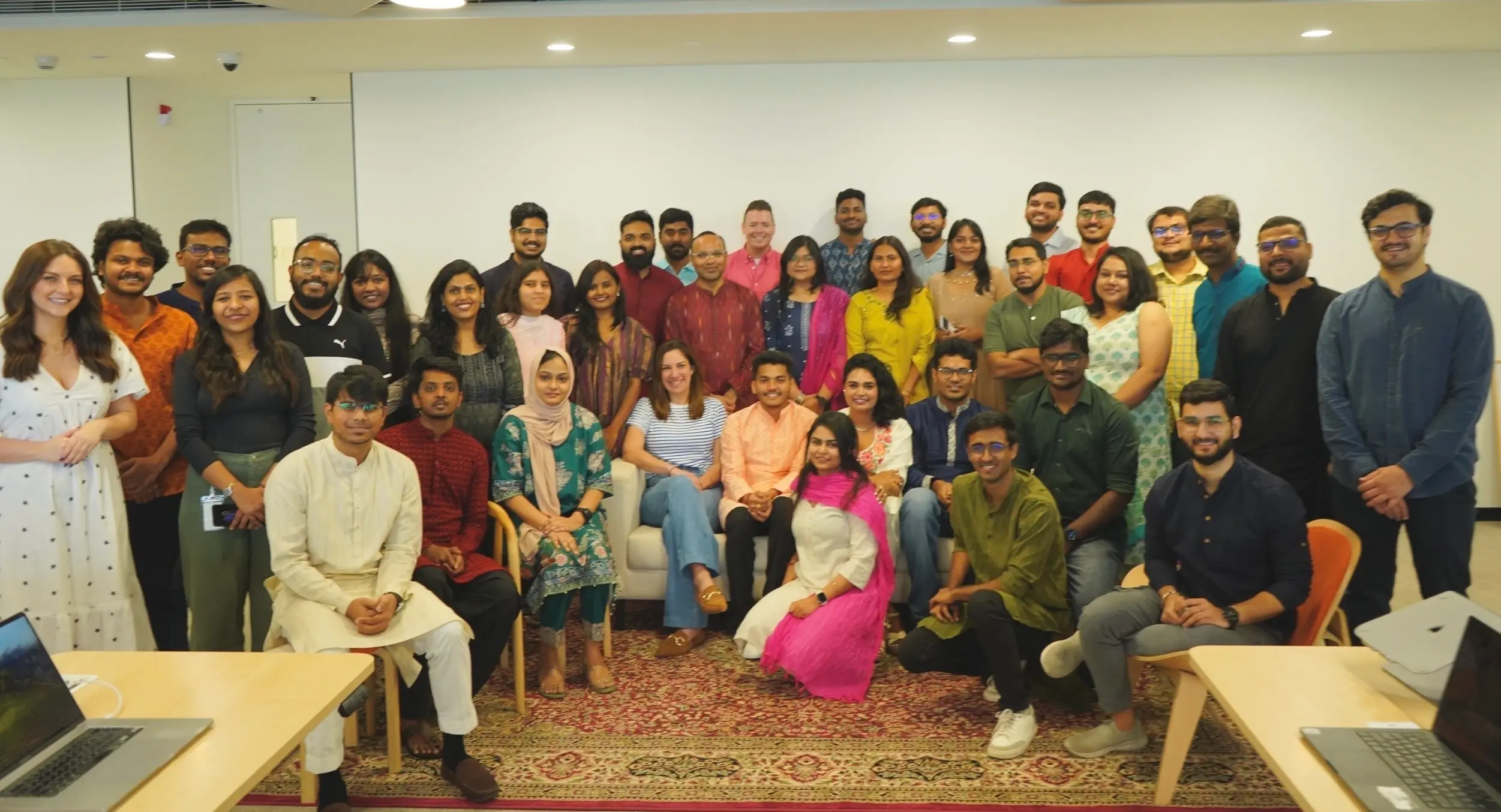 The HYD team in their new office.