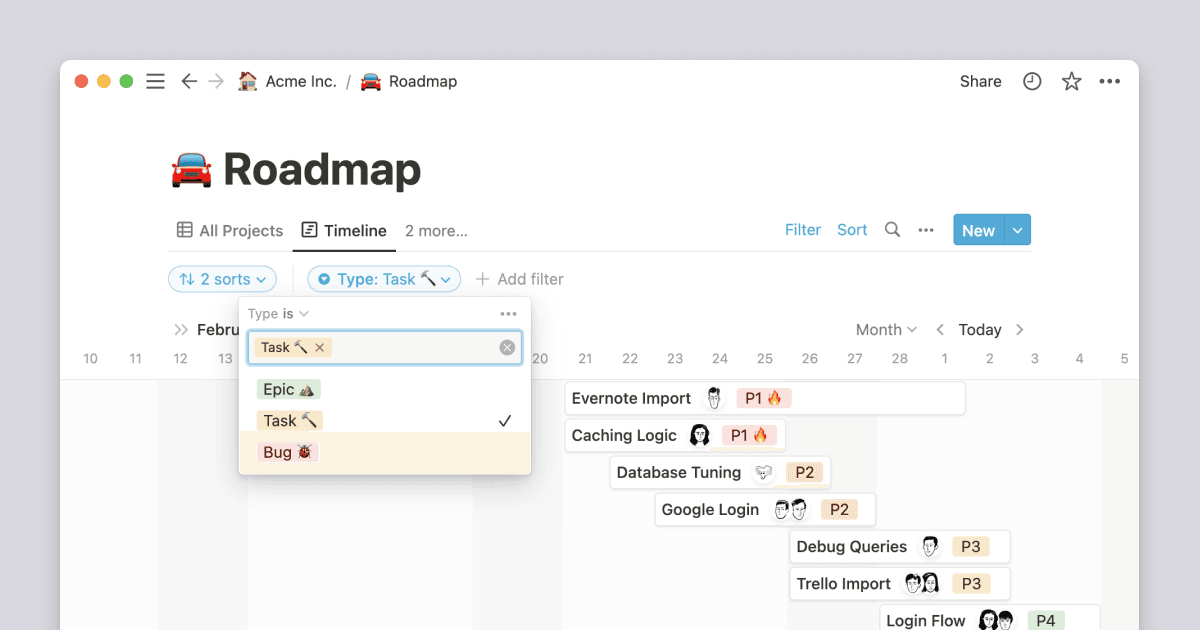 Notion 2.15, now with better databases
